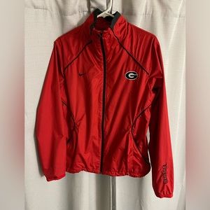 Nike Storm-Fit UGA Red Jacket University of Georgia Bulldogs Women’s Size M